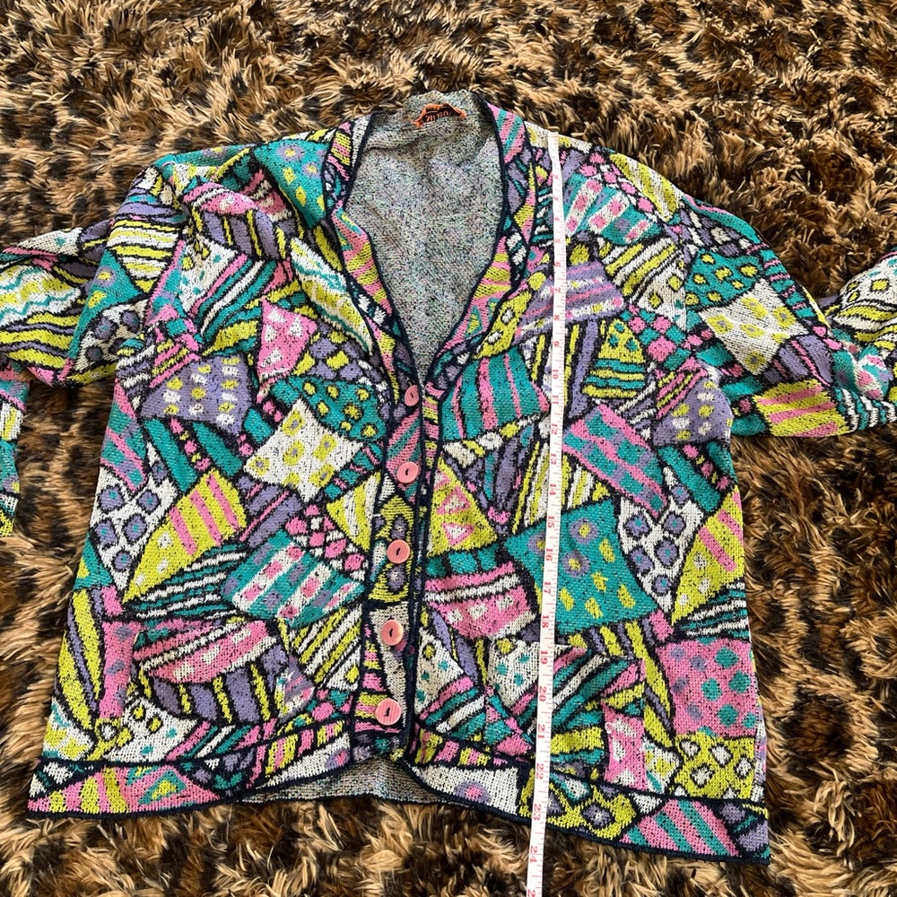 Vintage Missoni Patchwork Sweater - image 7